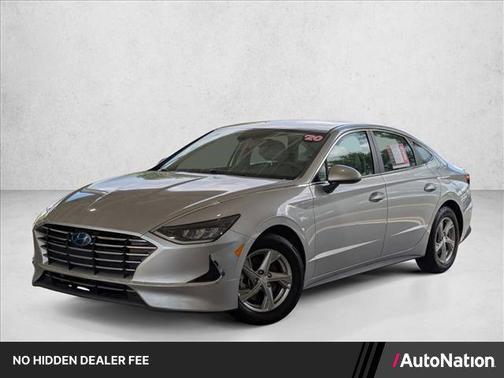 Shimmering Silver Pearl 2020 Hyundai SONATA SE