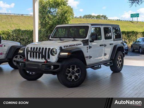 Bright White Clearcoat 2019 Jeep Wrangler Unlimited Rubicon