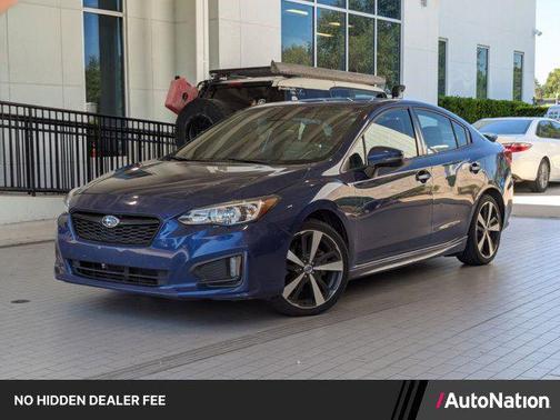 Lapis Blue Pearl 2017 Subaru Impreza 2.0i Sport