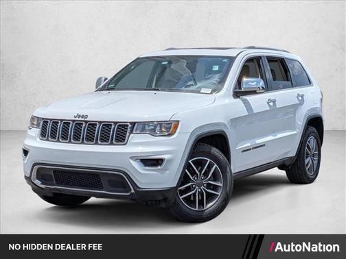 Bright White Clearcoat 2020 Jeep Grand Cherokee Limited