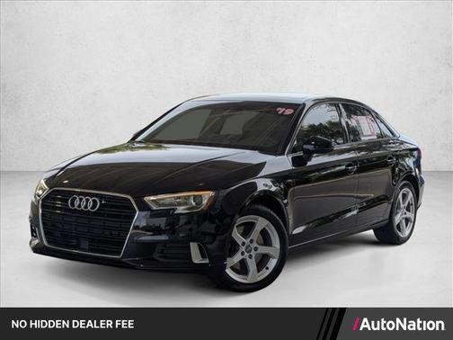Brilliant Black 2019 Audi A3 Premium