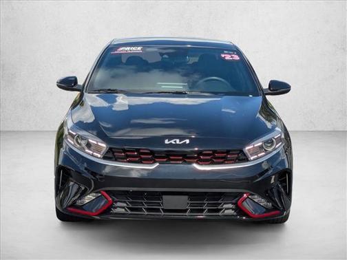 Aurora Black 2023 Kia Forte GT-Line