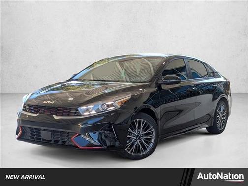 Aurora Black 2023 Kia Forte GT-Line