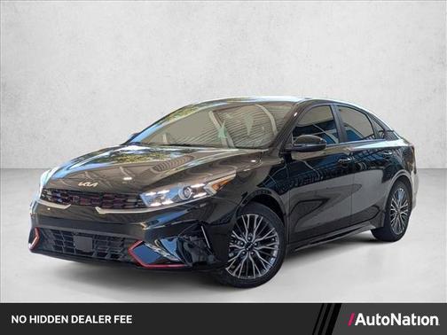Aurora Black 2023 Kia Forte GT-Line