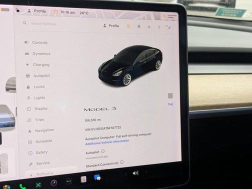 Solid Black 2022 Tesla Model 3 Standard Range