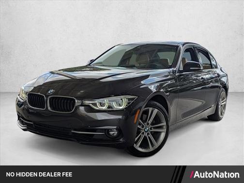 Black 2018 BMW 330 330i