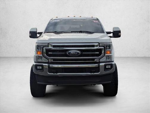 Star White Metallic Tri-Coat 2022 Ford F-350 Lariat