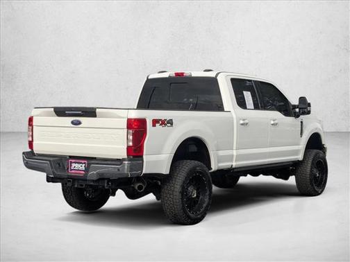 Star White Metallic Tri-Coat 2022 Ford F-350 Lariat