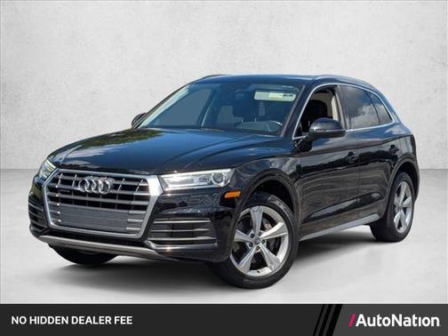 Mythos Black Metallic 2020 Audi Q5 45 Premium