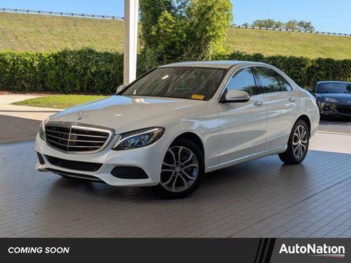White 2015 Mercedes-Benz C-Class C 300 4MATIC Luxury