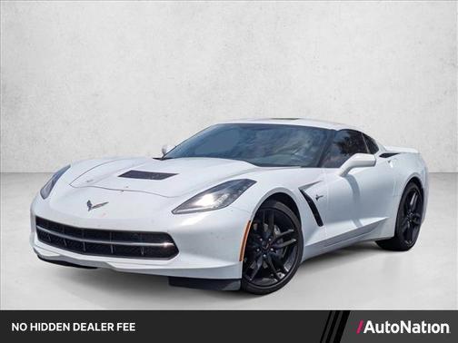Arctic White 2019 Chevrolet Corvette Stingray