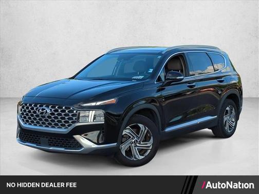 Twilight Black 2022 Hyundai SANTA FE SEL 2.4