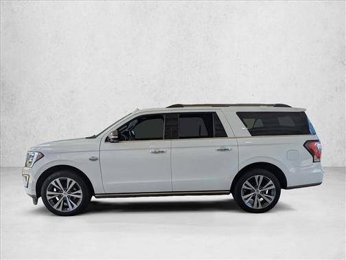 Star White Metallic Tri-Coat 2021 Ford Expedition Max King Ranch