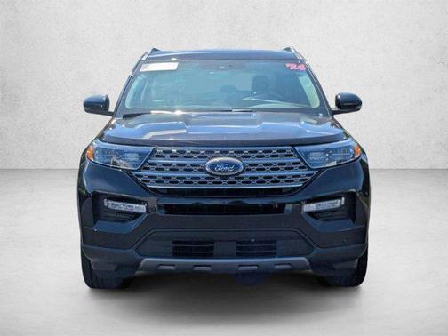 Agate Black Metallic 2024 Ford Explorer Limited
