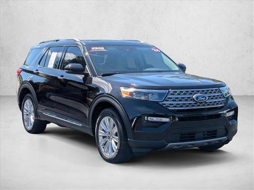 Agate Black Metallic 2024 Ford Explorer Limited
