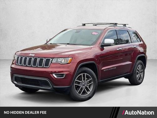 Velvet Red Pearlcoat 2020 Jeep Grand Cherokee Limited