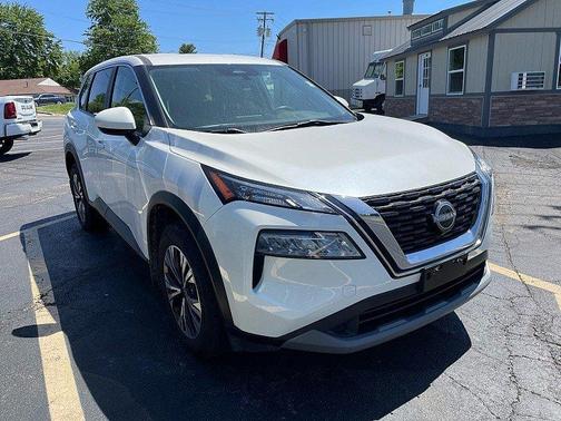 White 2023 Nissan Rogue SV