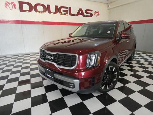 Maroon 2023 Kia Telluride SX