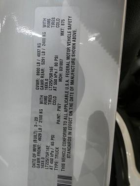 2023 RAM ProMaster 2500 Base