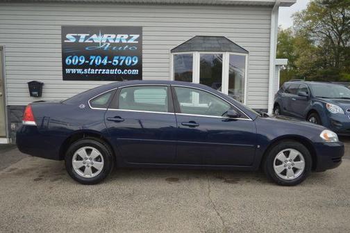 Blue 2007 Chevrolet Impala LT