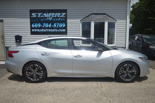 Silver 2017 Nissan Maxima 3.5 Platinum
