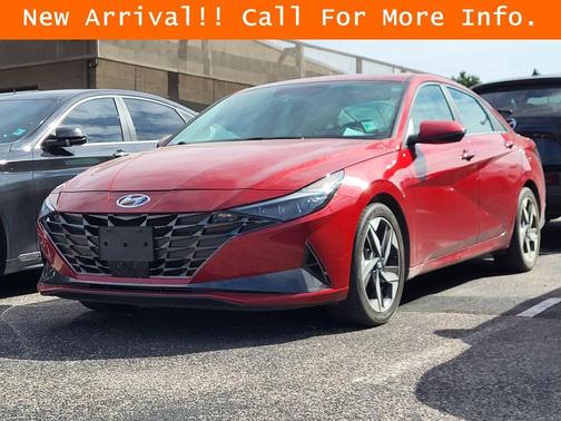 Scarlet Red Pearl 2022 Hyundai ELANTRA HEV Limited