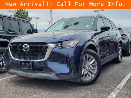 Deep Crystal Blue Mica 2024 Mazda CX-90 PHEV Preferred