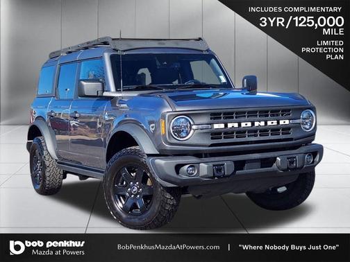 Gray Metallic 2024 Ford Bronco Black Diamond