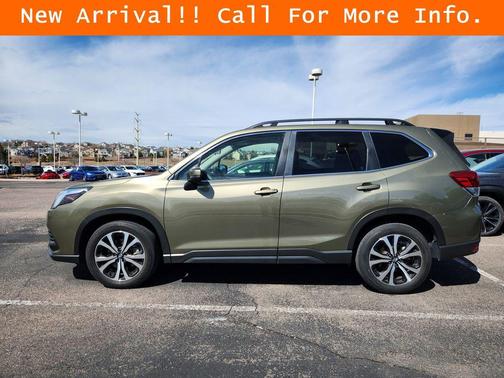 Autumn Green Metallic 2024 Subaru Forester Limited