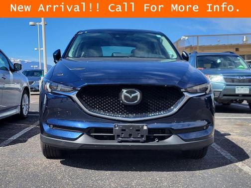 Deep Crystal Blue Mica 2021 Mazda CX-5 Grand Touring