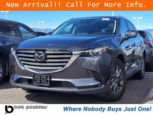 Machine Gray Metallic 2023 Mazda CX-9 Touring