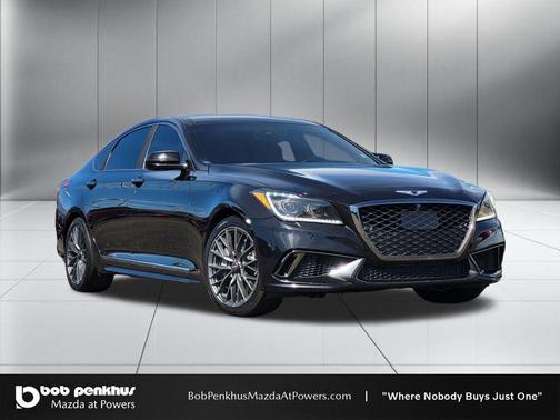 Victoria Black 2018 Genesis G80 3.3T Sport