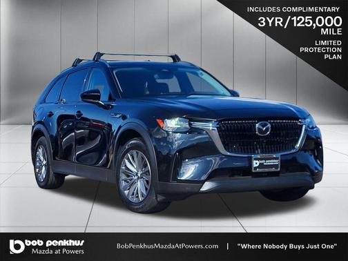 Jet Black Mica 2024 Mazda CX-90 PHEV Preferred