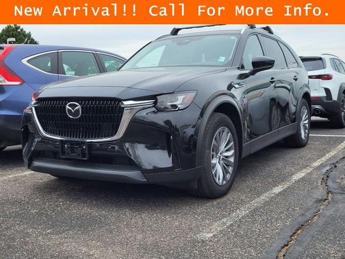 Jet Black Mica 2024 Mazda CX-90 PHEV Preferred