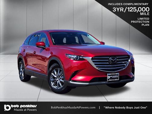 Soul Red Crystal Metallic 2023 Mazda CX-9 Touring