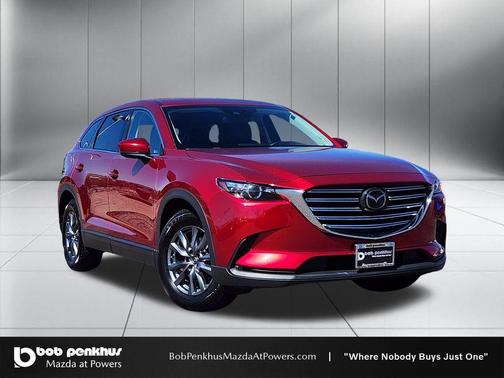 Soul Red Crystal Metallic 2023 Mazda CX-9 Touring