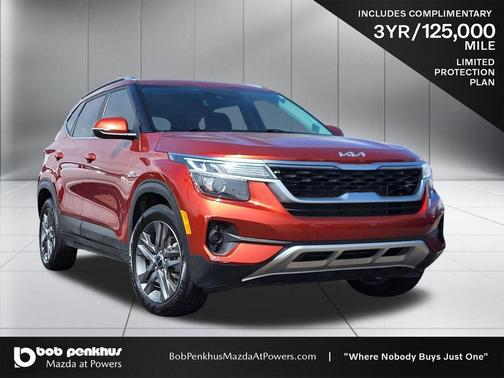 Mars Orange 2023 Kia Seltos S