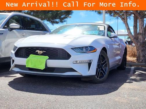 Oxford White 2021 Ford Mustang EcoBoost Premium