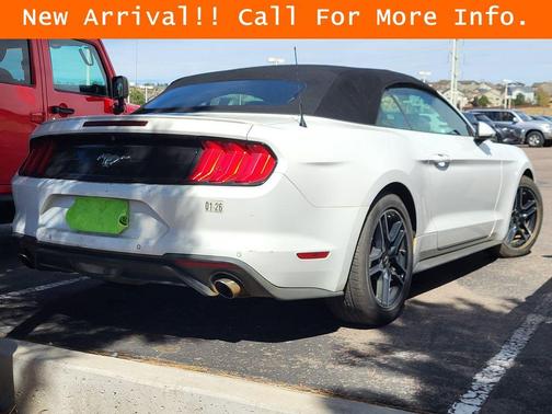 Oxford White 2021 Ford Mustang EcoBoost Premium