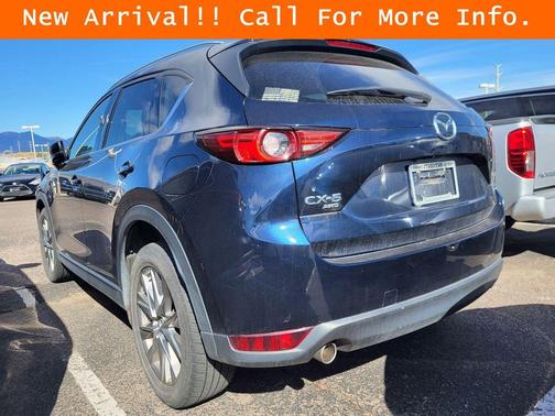Deep Crystal Blue Mica 2021 Mazda CX-5 Grand Touring