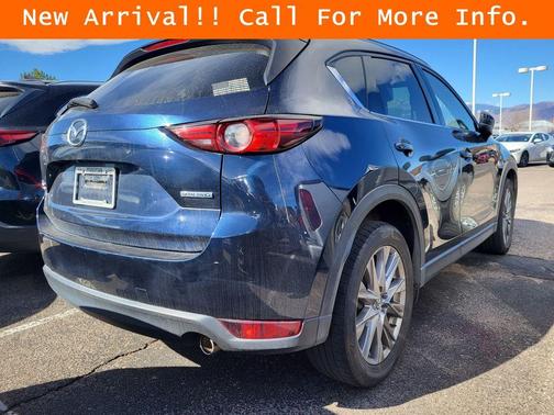 Deep Crystal Blue Mica 2021 Mazda CX-5 Grand Touring