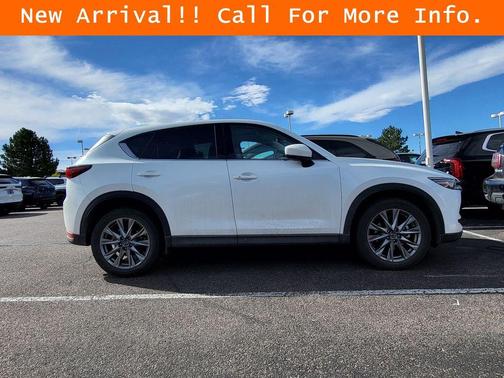 Snowflake White Pearl 2021 Mazda CX-5 Grand Touring Reserve