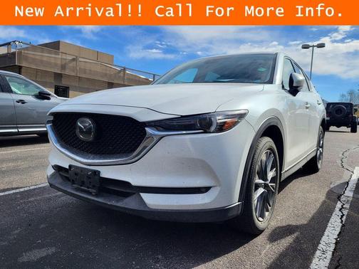 Snowflake White Pearl 2021 Mazda CX-5 Grand Touring Reserve