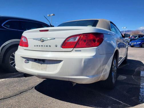 Stone White Clearcoat 2010 Chrysler Sebring Limited