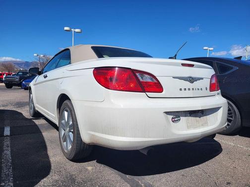 Stone White Clearcoat 2010 Chrysler Sebring Limited