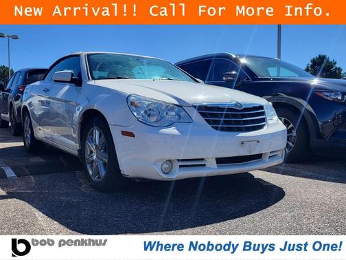 Stone White Clearcoat 2010 Chrysler Sebring Limited