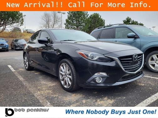 Jet Black Mica 2014 Mazda Mazda3 s Grand Touring