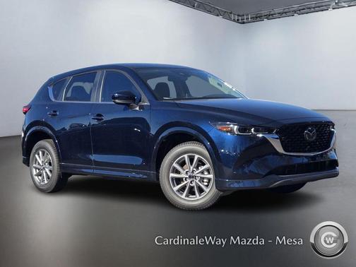 Deep Crystal Blue Mica 2025 Mazda CX-5 2.5 S Preferred Package