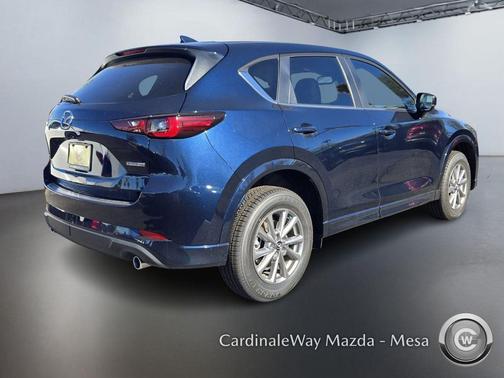 Deep Crystal Blue Mica 2025 Mazda CX-5 2.5 S Preferred Package