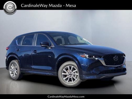 Deep Crystal Blue Mica 2025 Mazda CX-5 2.5 S Preferred Package